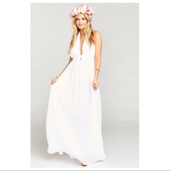 SHOW ME YOUR MUMU HALTER MAXI DRESS - Picture 3 of 5